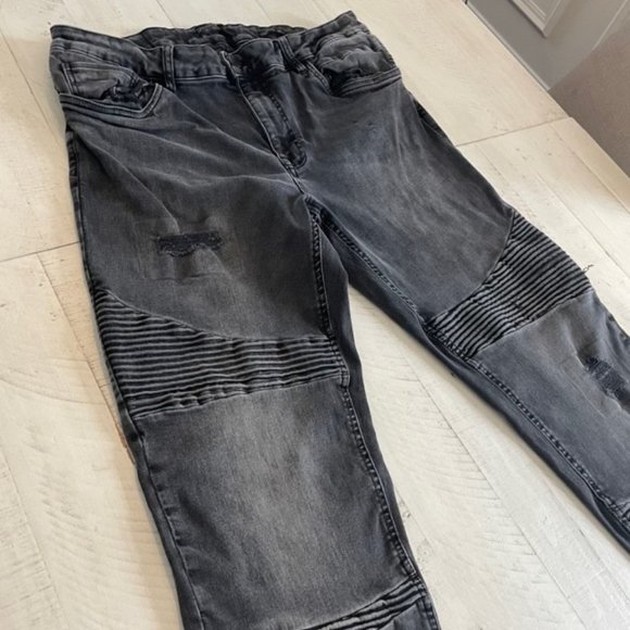 Doree Design Used Black/Gray Mens Jeans - Picture 2 of 5